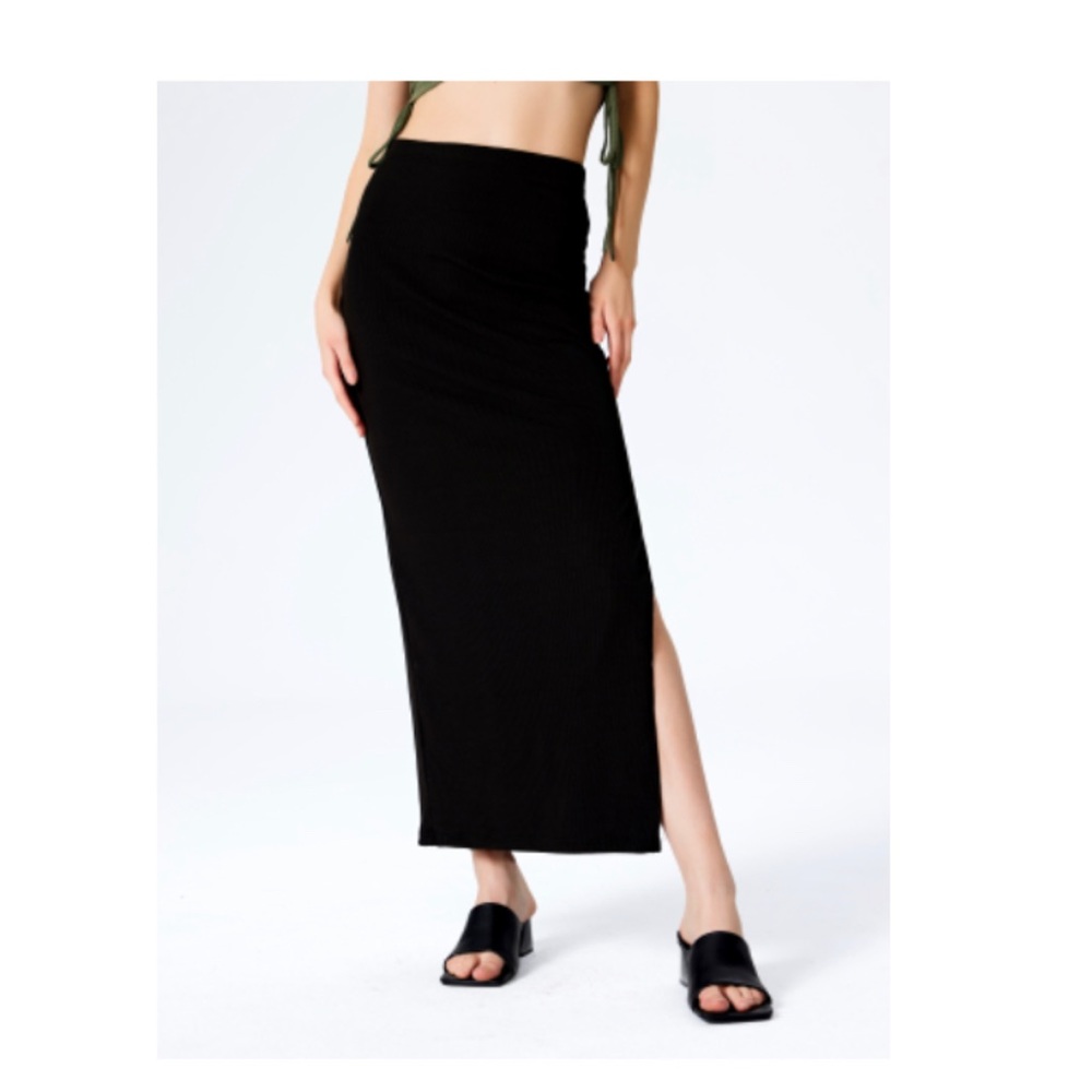 Mermaid Split Maxi Skirt